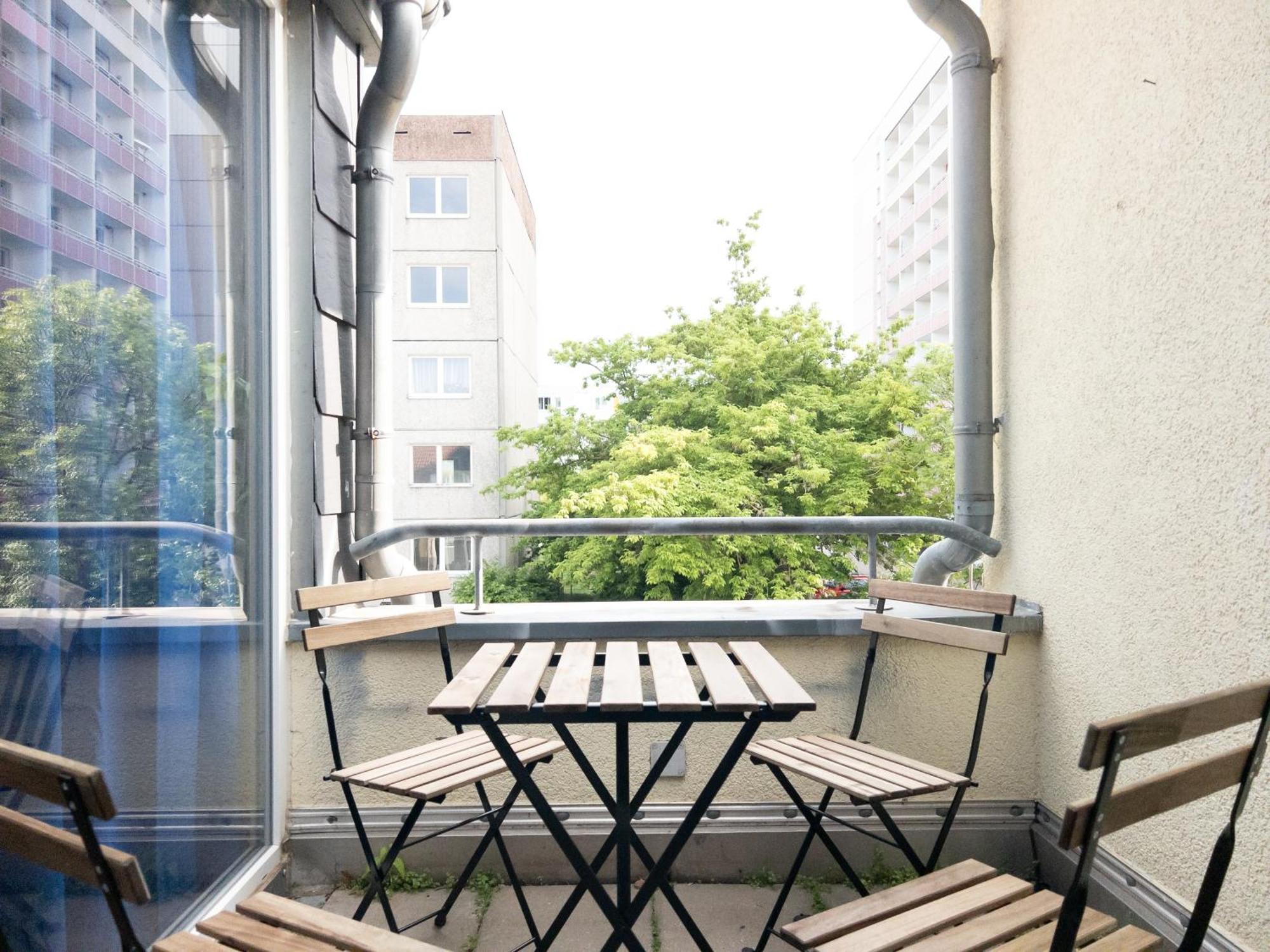 Balkon, 4K Tv, Kaffee, Netflix Διαμέρισμα Bad Dürrenberg Εξωτερικό φωτογραφία