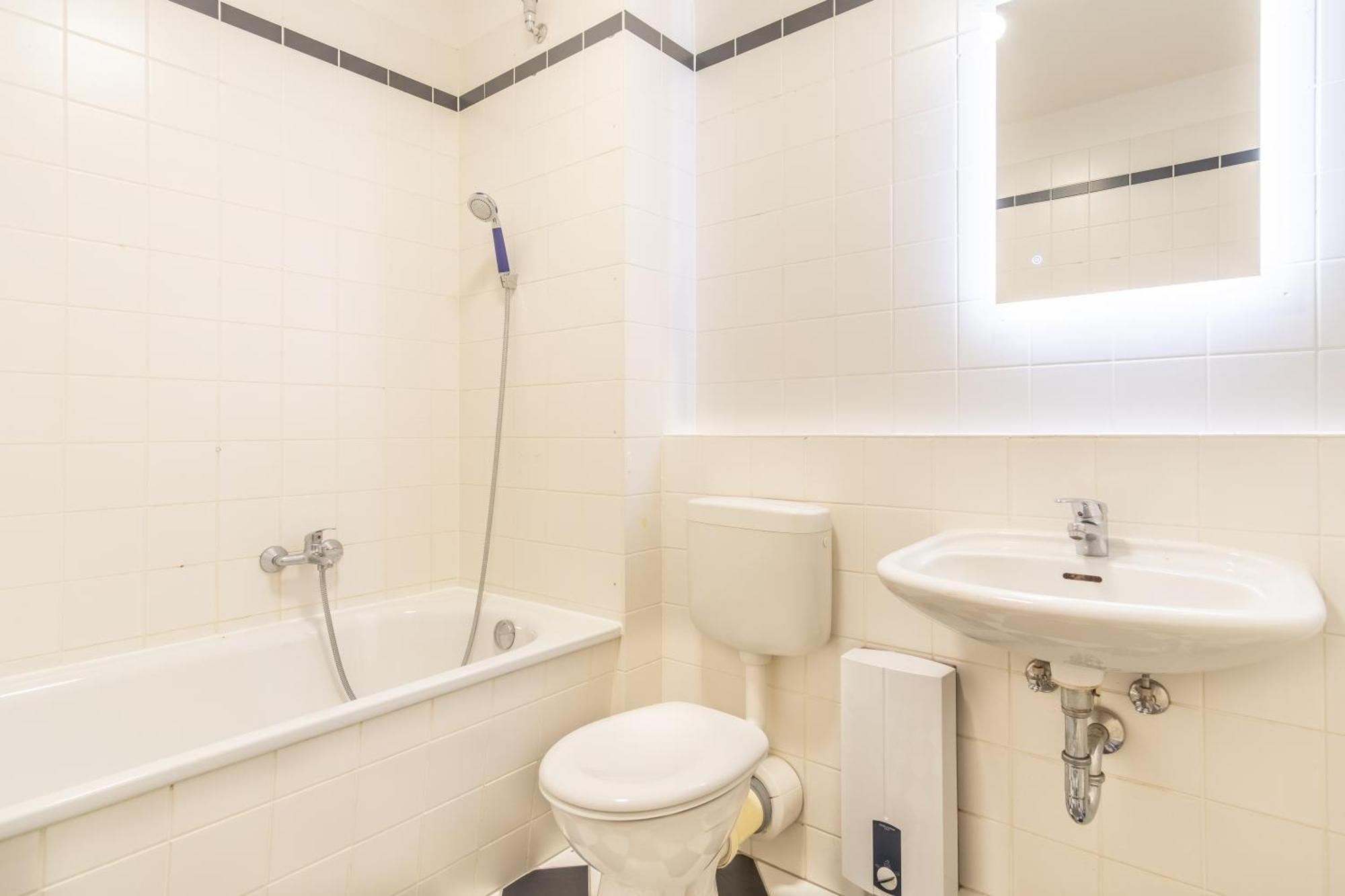 Balkon, 4K Tv, Kaffee, Netflix Διαμέρισμα Bad Dürrenberg Εξωτερικό φωτογραφία